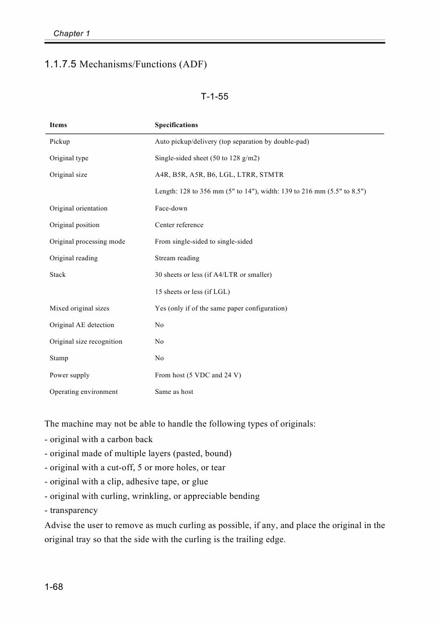 Canon imageRUNNER-iR 1630 1670F 1300 Service Manual-3